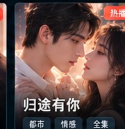 红果tv版《归途有你》都市情感短剧海报